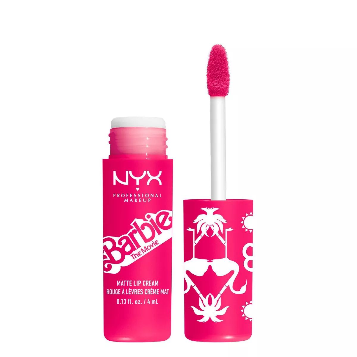 NYX Professional Makeup Barbie Smooth Whip Matte Lip Cream - 01 - 0.13 fl oz | Target