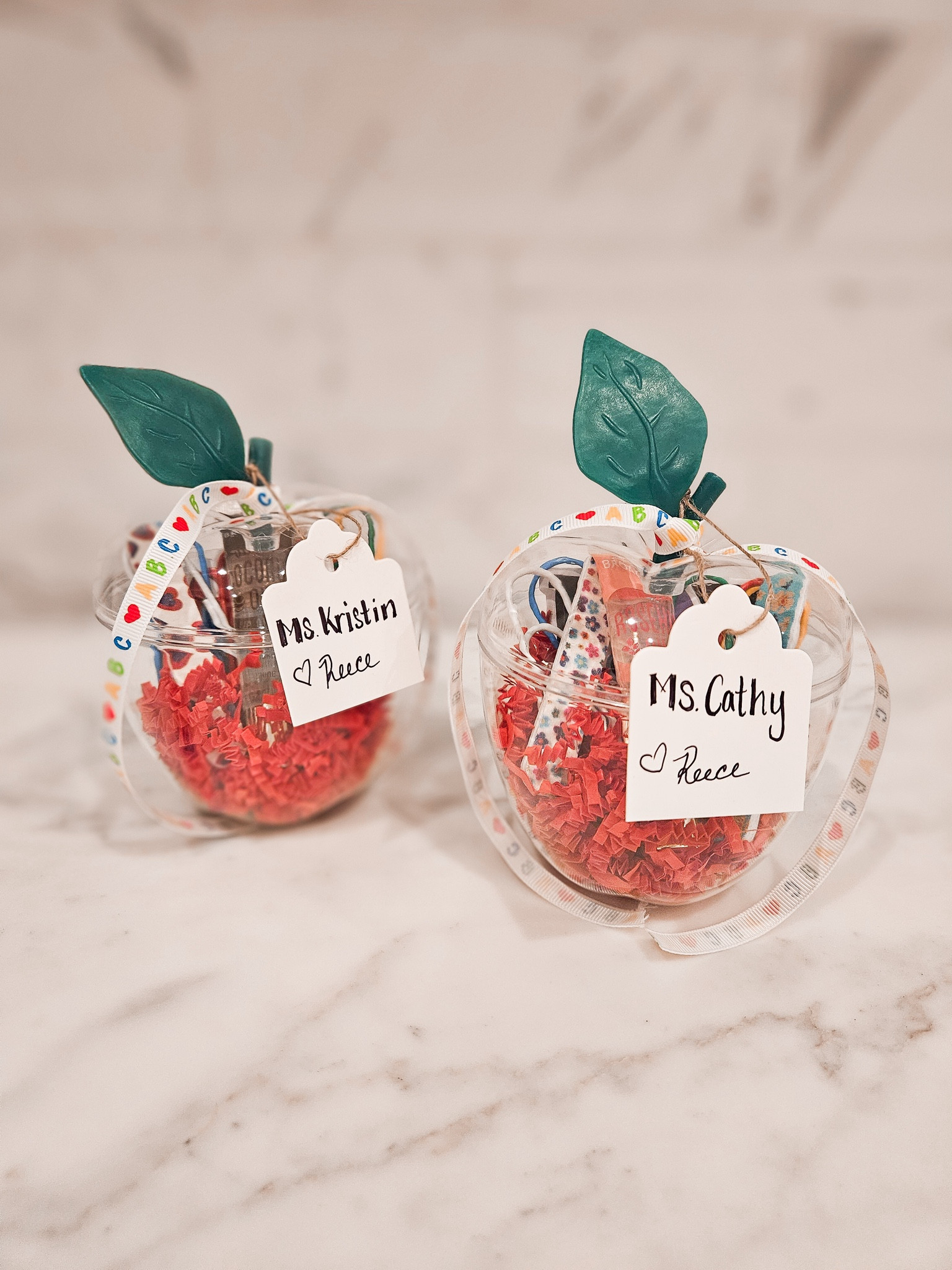 Made these cute little teacher gifts for Reece’s first day of school! 
•
•


#LTKFamily #LTKKids