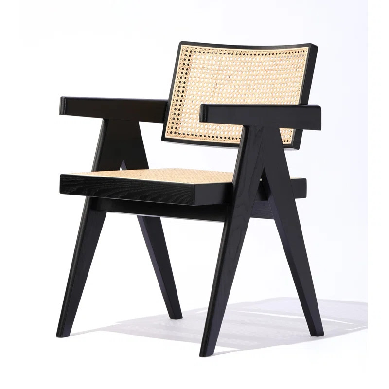 Pierre J. Solid Wood  Arm Chair | Wayfair Professional