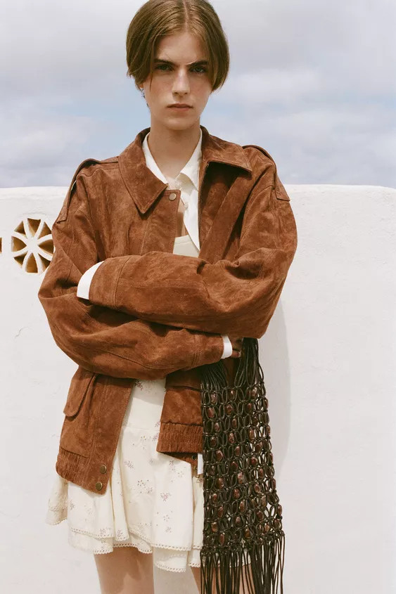 BEADED BUCKET BAG | Zara US