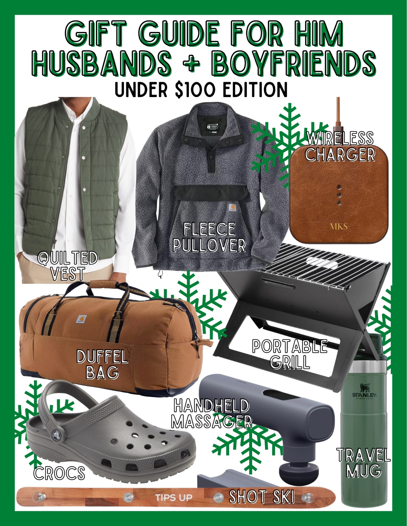 Gift guide for him / husband gifts / boyfriend gifts / gifts for dad 

#LTKHoliday #LTKGiftGuide #LTKmens
