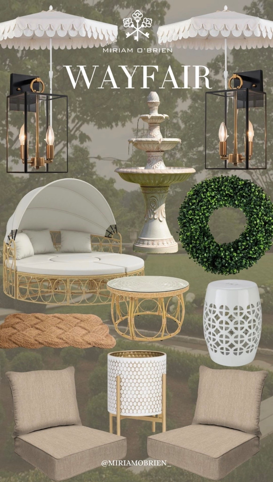 Wayfair outdoor look

Follow me at @miriamobrien_ on IG and TikTok! 

#WayfairOutdoor #WayfairHome #WayfairLook #WayfairHomeFinds

#LTKSeasonal #LTKOver40 #LTKHome

#LTKSeasonal #LTKOver40 #LTKHome

#LTKHome #LTKOver40 #LTKSeasonal