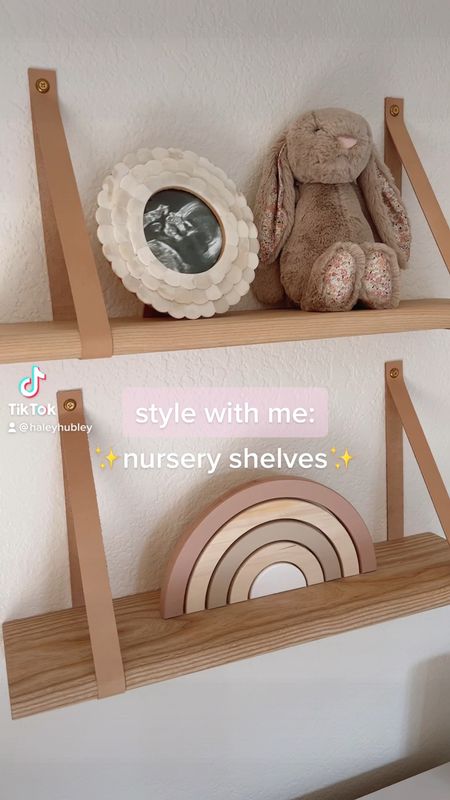 Baby girl nursery shelves ✨

#LTKbump #LTKkids #LTKbaby