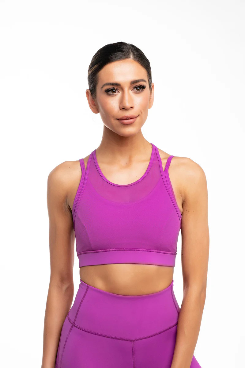 Cut Out Bra - Purple Cactus | IVL COLLECTIVE