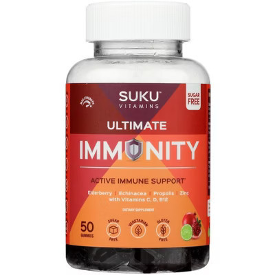 Suku Vitamins Ultimate Immunity Gummies - 50piece | Target