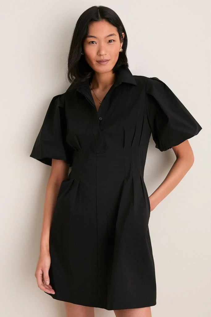 Black Mini Delaney Dress | Tuckernuck (US)