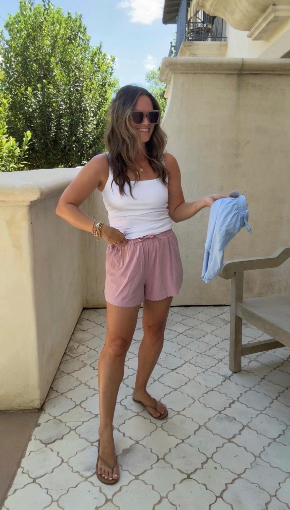 These shorts are so cute and they’re 30% off! Lightweight, comfy, and such a fun scalloped detail!

#LTKSeasonal #LTKActive #LTKSaleAlert