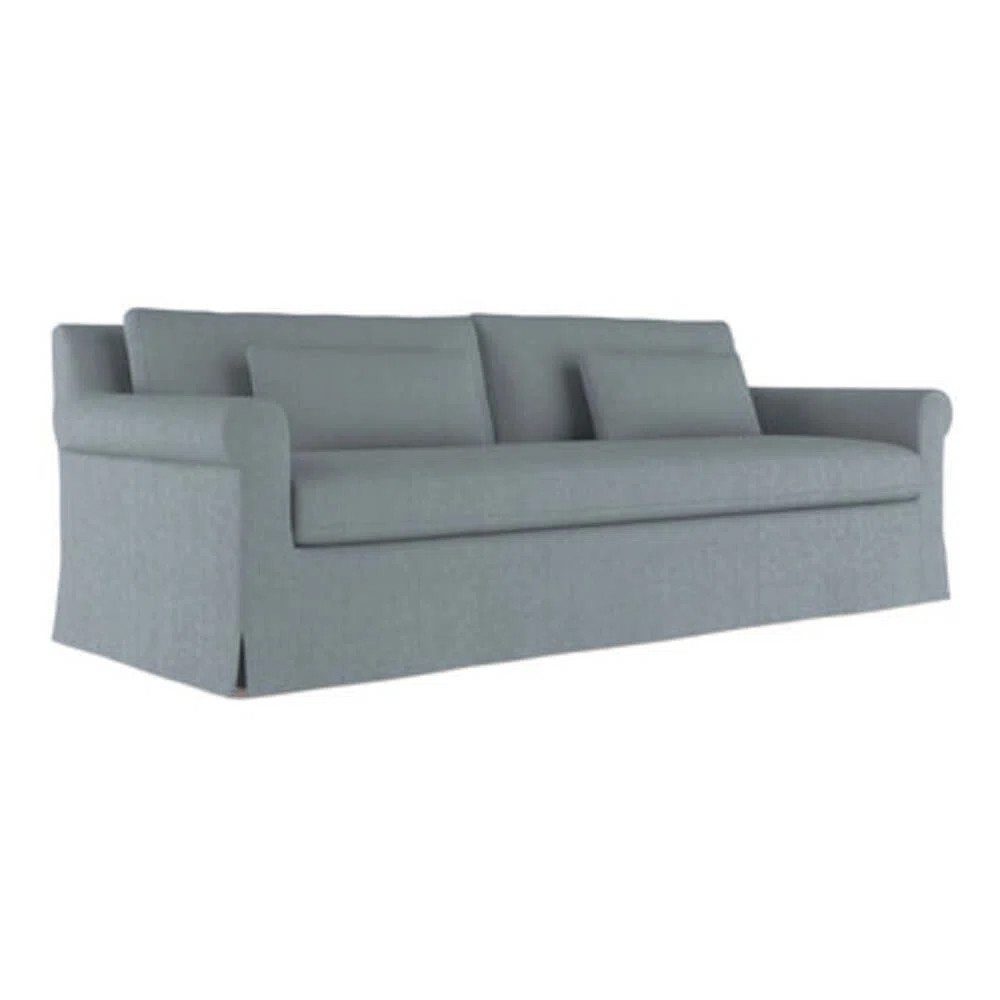 Ludlow Rolled-Arm Skirted Sofa | Perigold