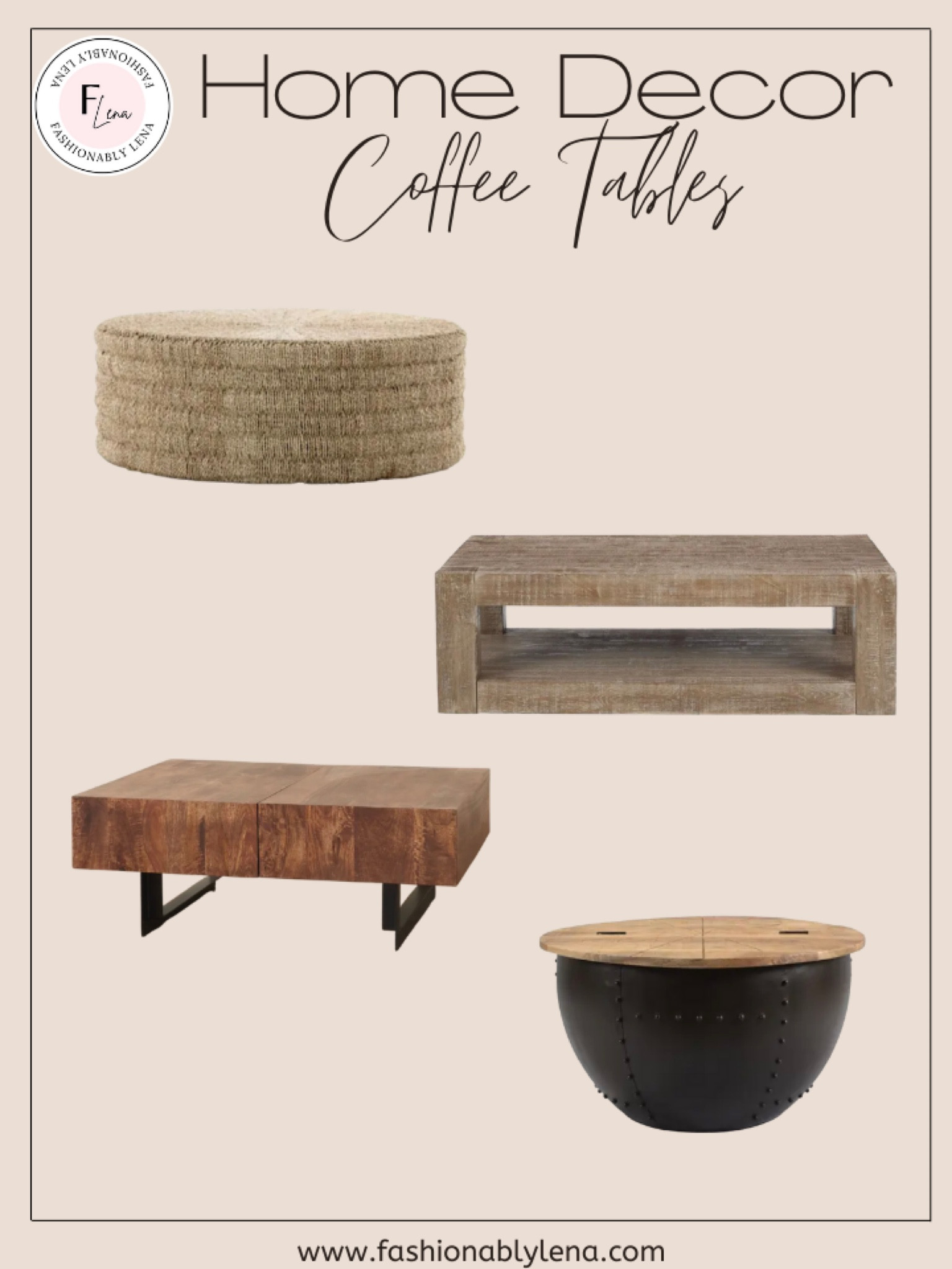 Entryway Table on SALE with code TAKE20. Coffee Table, Side Table, Home Decor, Fall Decor, Ottoman, Living Room Decor, Entryway Decor, Neutral Decor. 

#LTKhome #LTKSeasonal #LTKsalealert