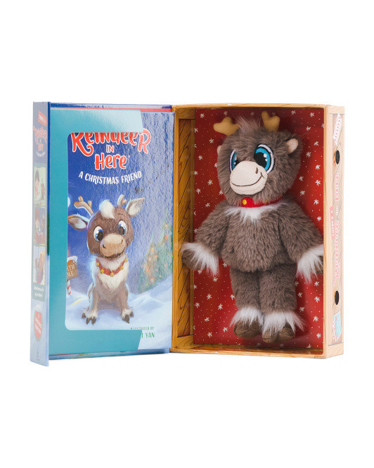 Reindeer In Here Book And Plush Toy Gift Set | TJ Maxx