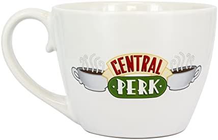 Friends Central Perk Cappuccino Mug, Ceramic Coffee or Tea Cup, 296 ml | Amazon (US)