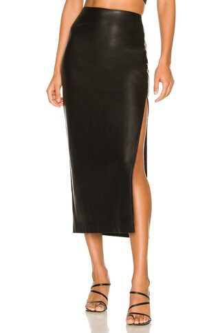 NBD Anaise Skirt in Black from Revolve.com | Revolve Clothing (Global)
