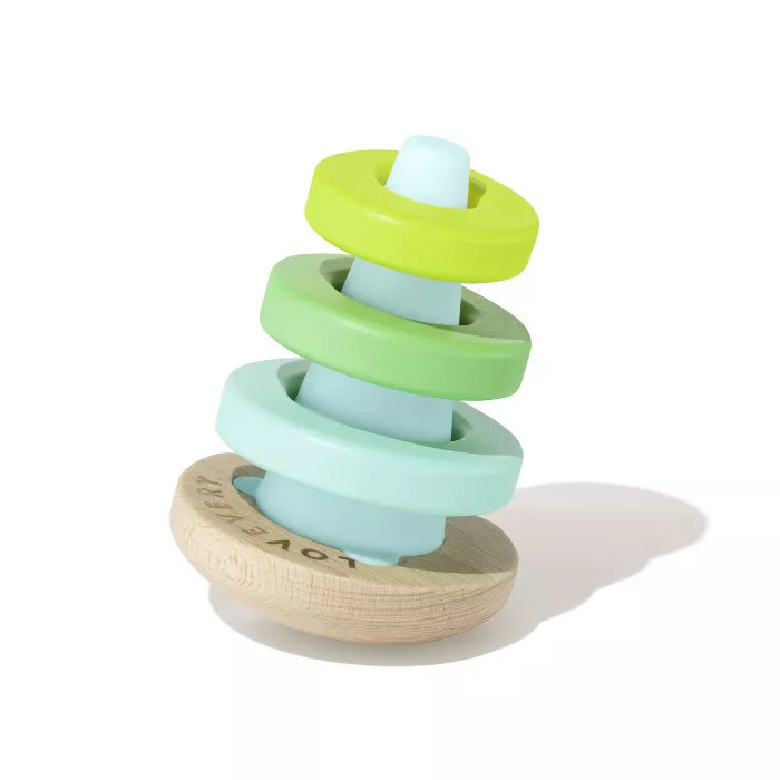 Lovevery Montessori Wobble Stacker - 4pc | Target