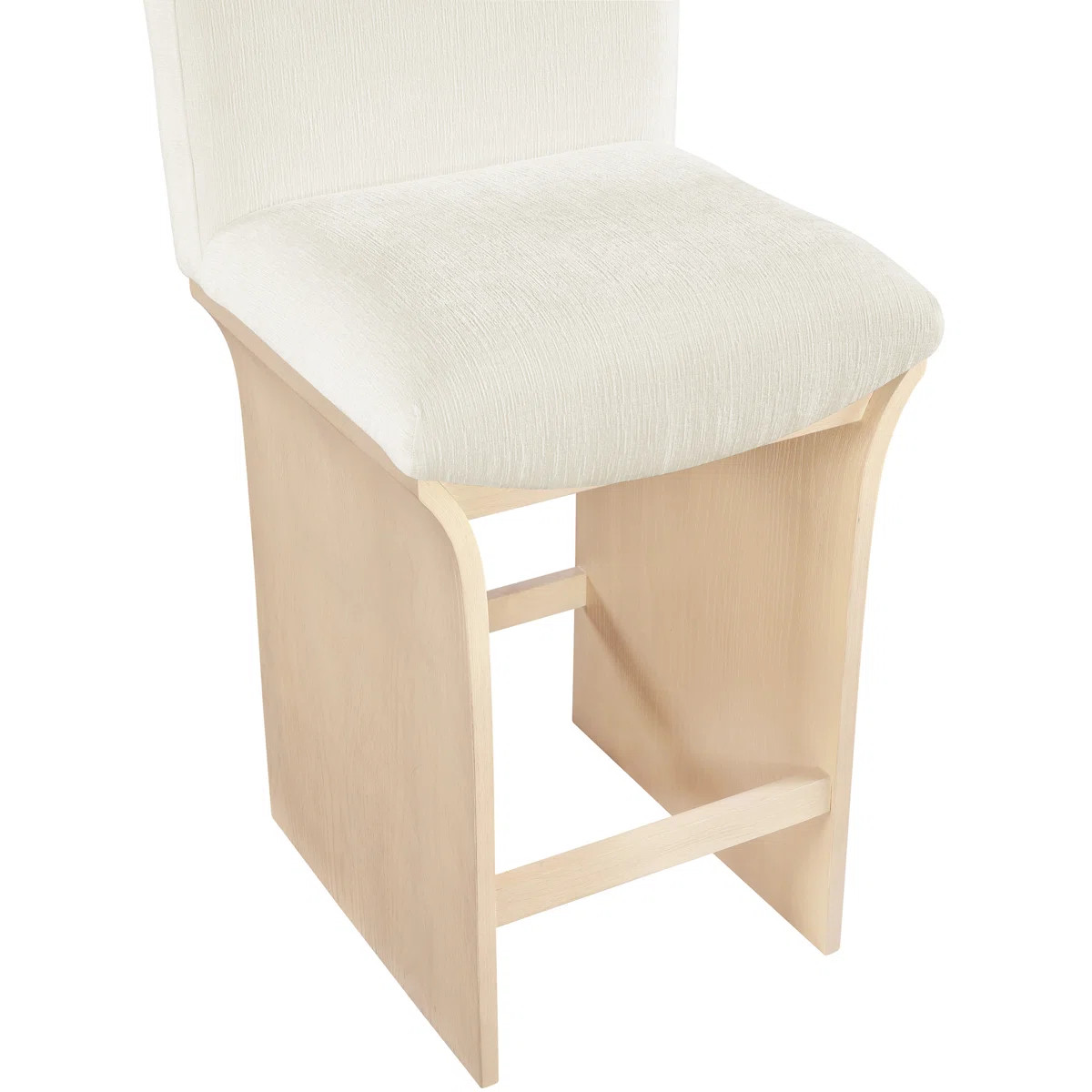 Cassady Chenille Fabric Upholstered Counter Stool | Wayfair North America