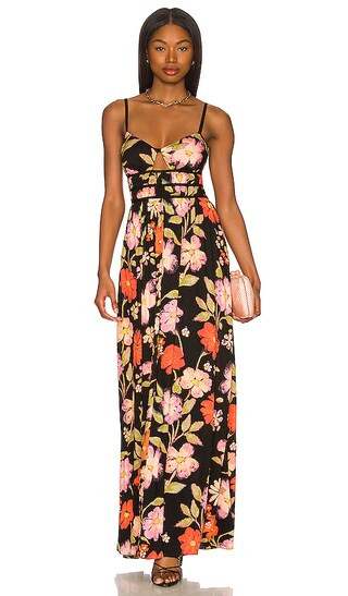 Wisteria Maxi Dress in Dark Combo | Revolve Clothing (Global)