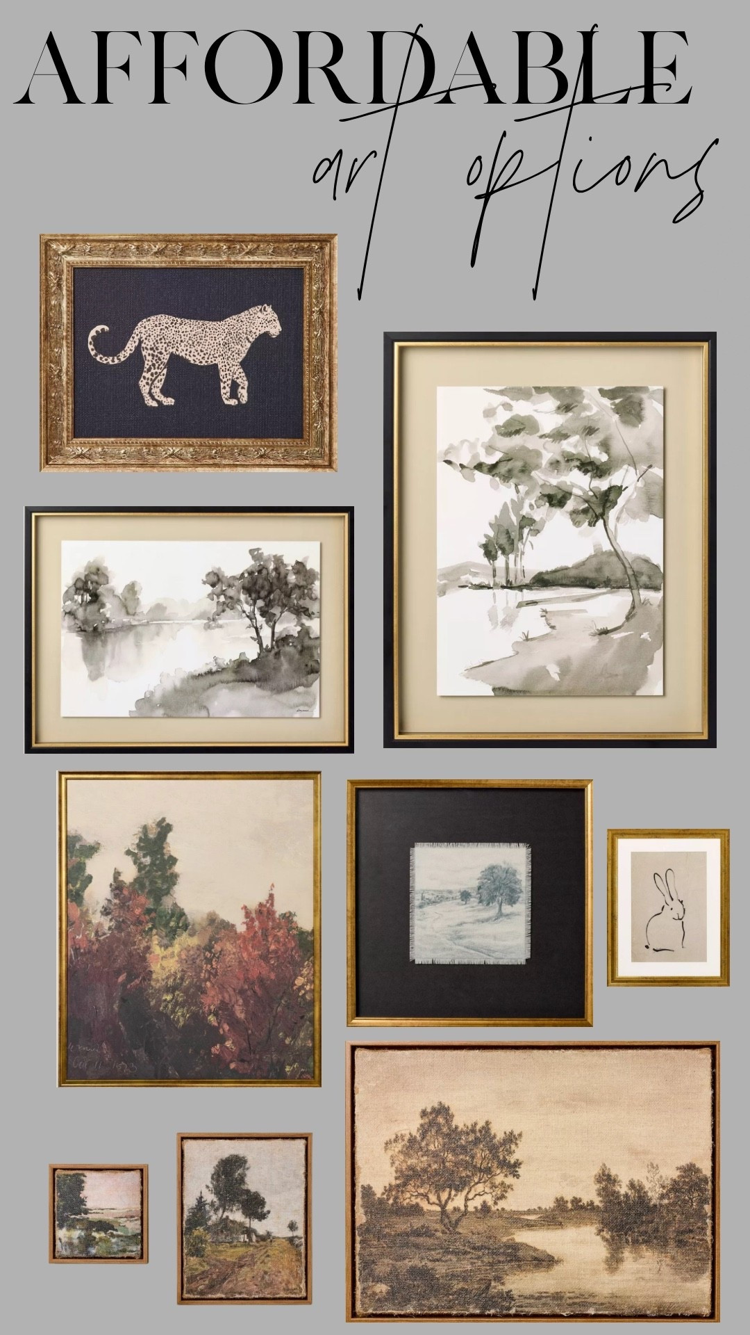 Affordable art options that look high-end without the price tag. These timeless pieces add warmth, texture, and character to any room—perfect for layering into gallery walls or making a statement on their own. Tap to shop my curated budget-friendly art finds that give your home a designer look for less.

#LTKHome #LTKFindsUnder50 #LTKSaleAlert