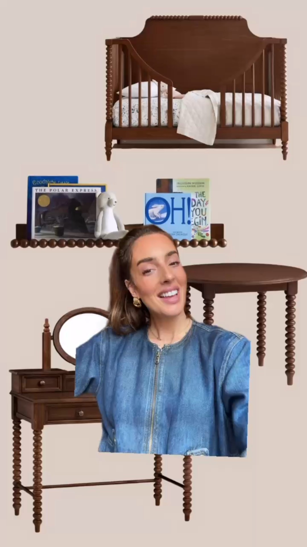 Some new items for our bobbin collection with Pottery Barn Kids! These turned wood pieces are heirloom quality and add the perfect vintage touch to a kid’s room or playroom.

#LTKFamily #LTKKids #LTKHome