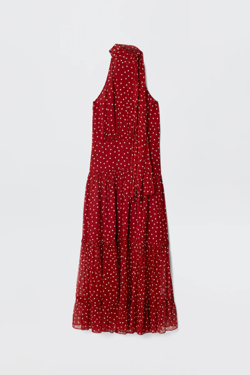 Abi - Layla Dot Red | Rixo