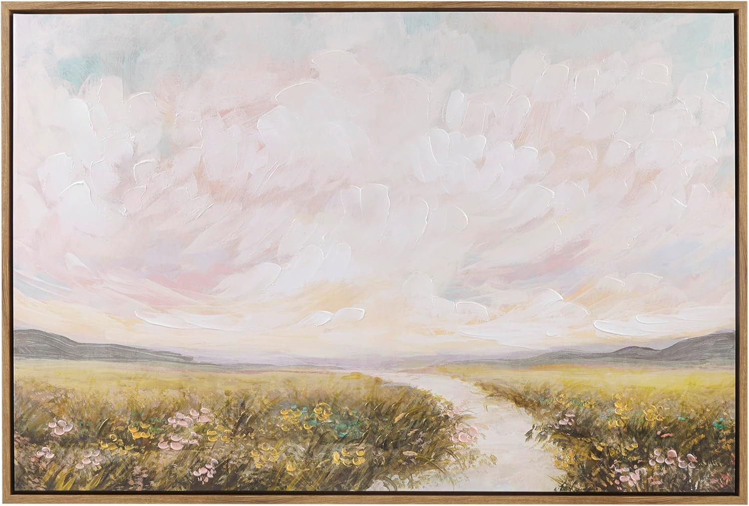 Madison Park The Peaceful River Wall Art Classic Landscape Impressionist Painting Framed Wall Dé... | Amazon (US)