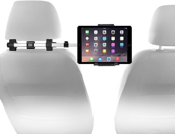 Macally Car Headrest Mount Holder for Apple iPad Pro / Air / Mini, Tablets, Nintendo Switch, iPho... | Amazon (US)