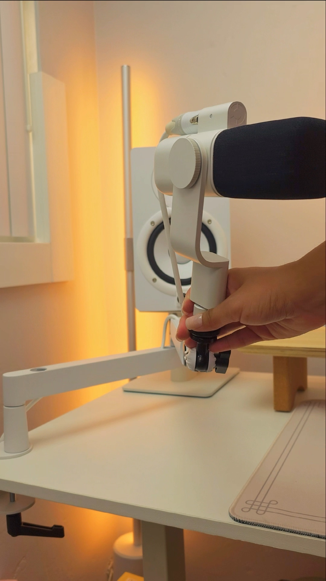 If you’re a streamer or find a need for a mic, I found the most aesthetic white monitor arm for sale!

#LTKFind #LTKhome