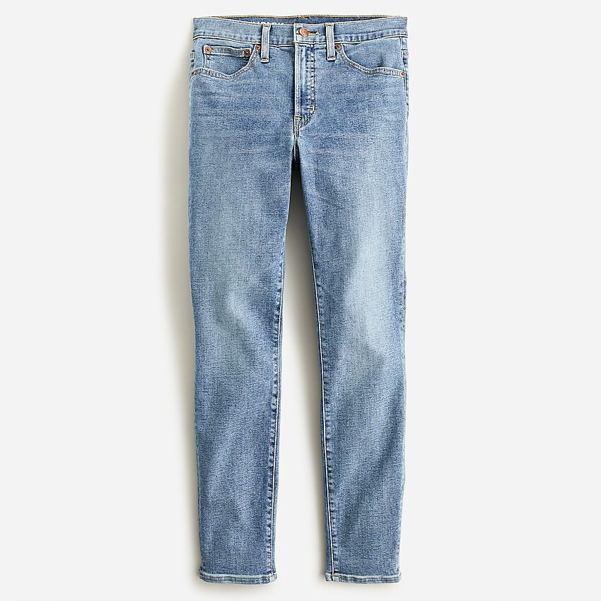 9" mid-rise toothpick jean in Birch wash | J. Crew US