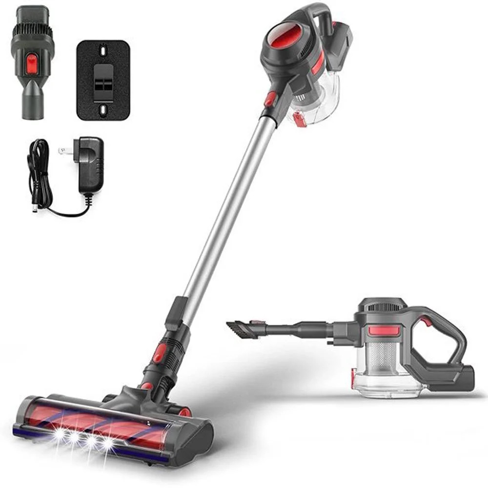 Moosoo Cordless 4-in-1 Lightweight Stick Vacuum Cleaner - Walmart.com | Walmart (US)