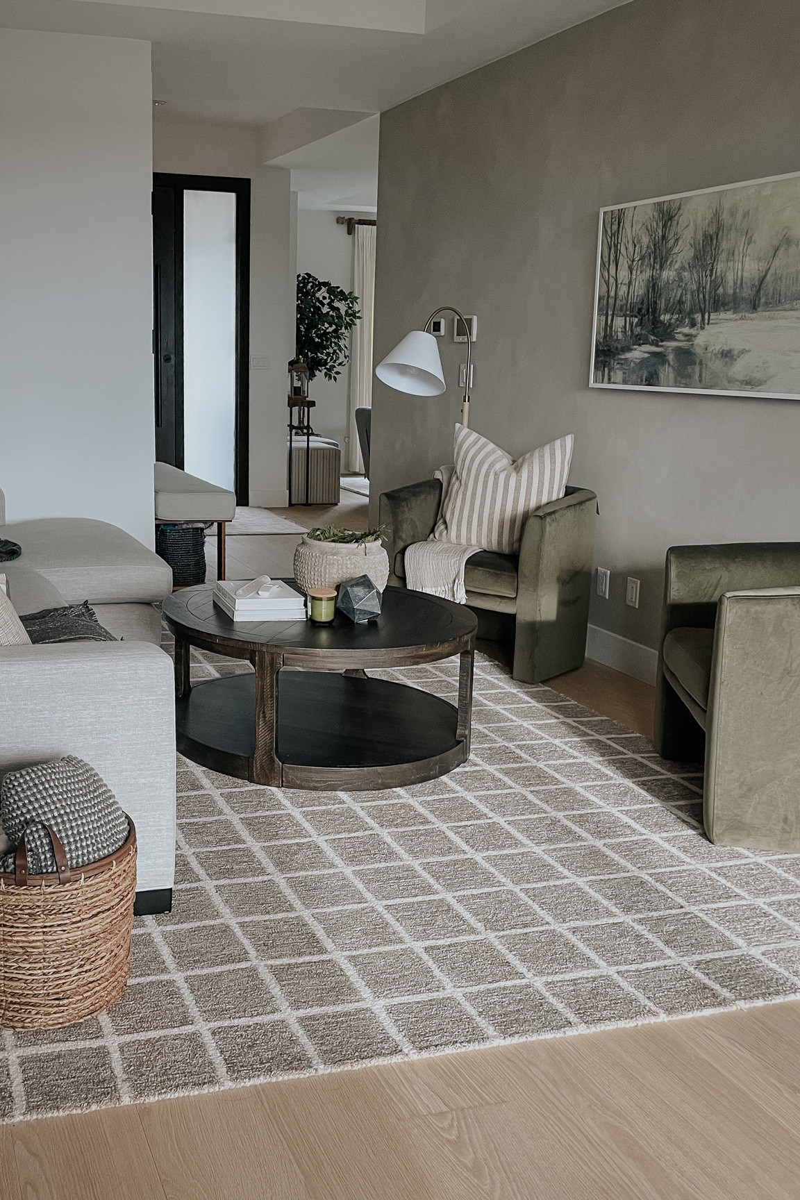 Living room decor. Family room decor living room furniture. Green velvet chairs. Round coffee table  

#LTKFind #LTKstyletip #LTKhome