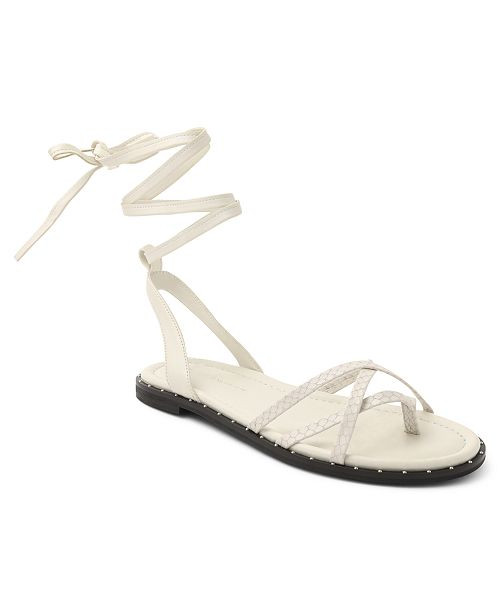 Zillo Lace Up Flat Sandals | Macys (US)