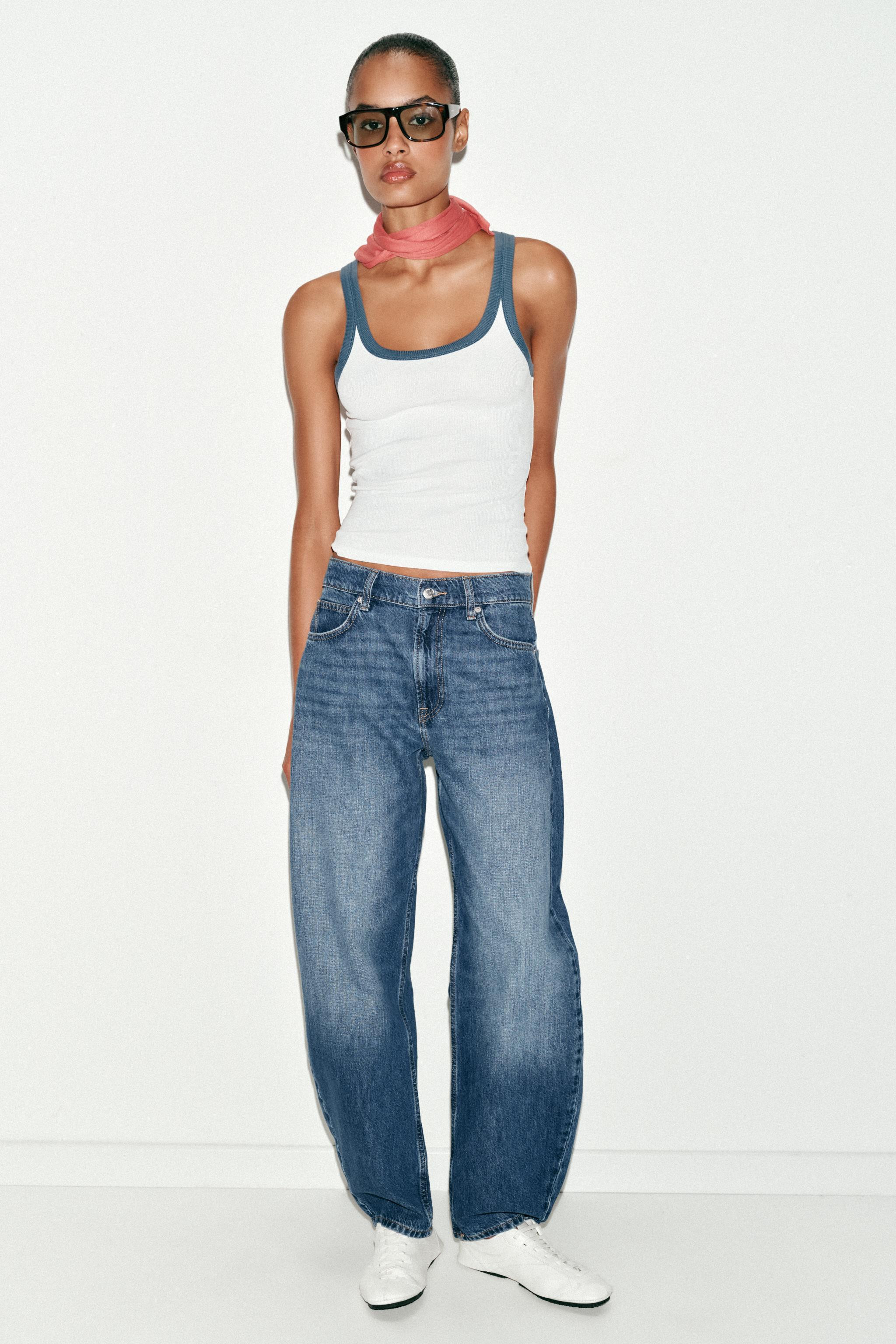 RIBBED SLEEVELESS TOP | Zara US