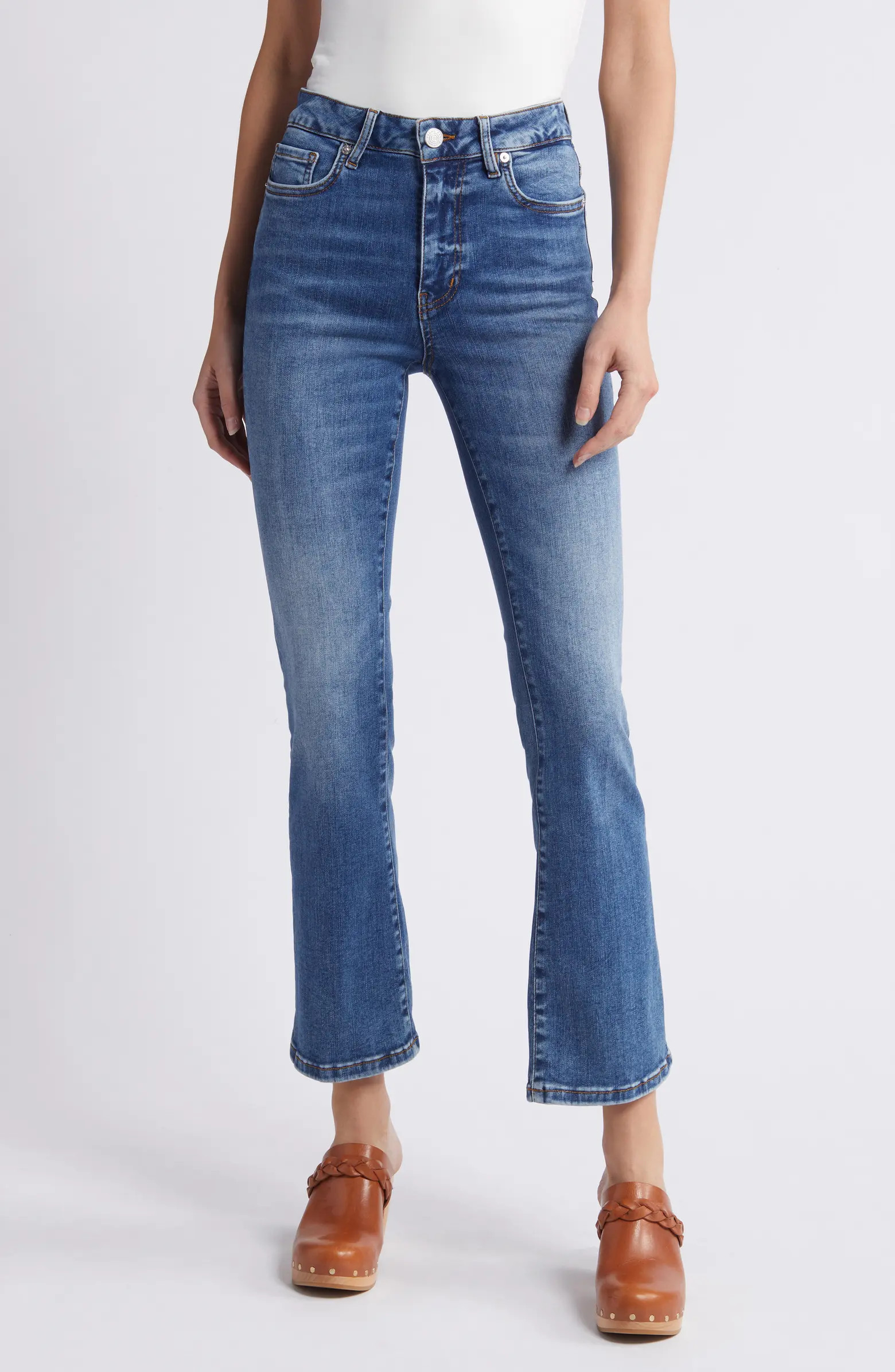 FRAME Le Crop Mini Bootcut Jeans | Nordstrom | Nordstrom