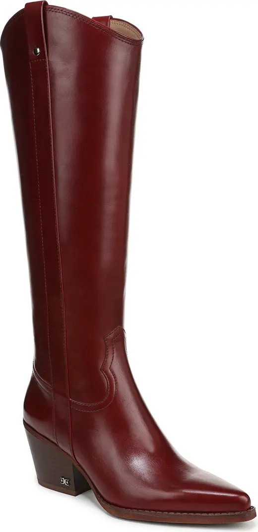Wyatt Knee High Western Boot (Women) | Nordstrom