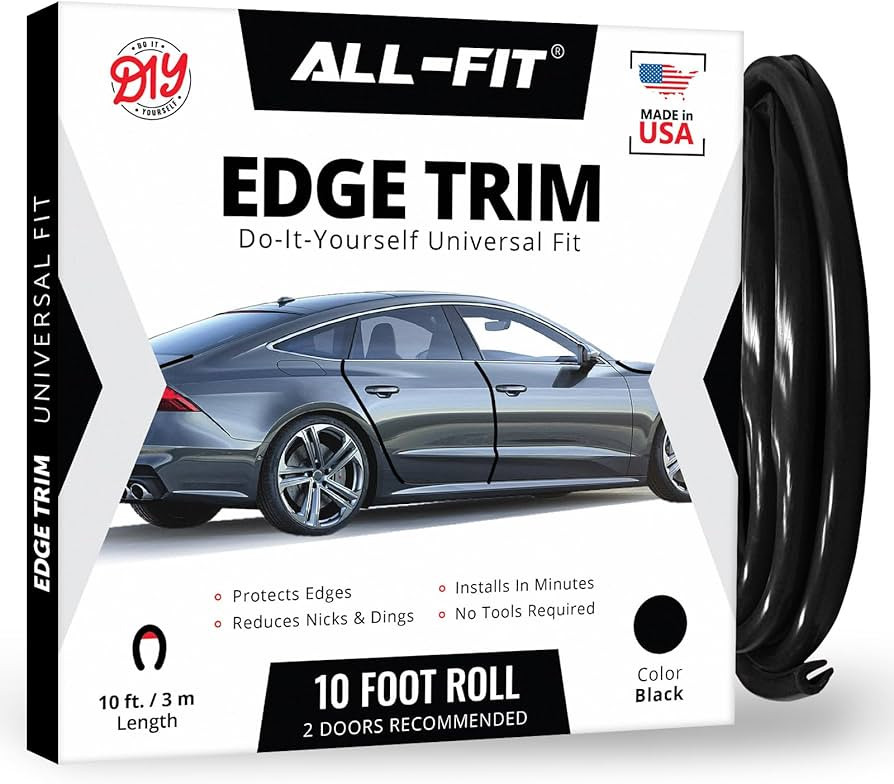 All-Fit Automotive Car Door Edge Protector – Universal DIY Edge Trim to Prevent Scratches & Din... | Amazon (US)
