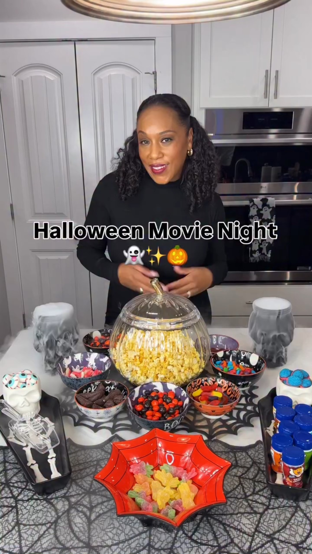 It’s officially spooky season 🎃👻

Who else is ready for cozy movie nights, spooky treats, and all the Halloween fun? 🍂🎬 My kids went crazy over this setup (and honestly, so did I 😂). Perfect for family nights, girl nights, or any get-together this season!

👻Comment “Halloween” and I’ll send you the link to everything in this video and other Halloween finds👻✨

#hellooctober #halloween #halloweenmovienight #halloweenfun #movienight #familyfun #familytraditions #spookyseason #atlantamom #atlmoms #hosting #hostingideas #hostess

#LTKFamily #LTKHalloween #LTKSeasonal