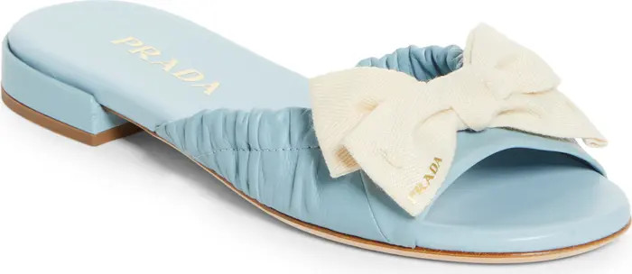 Bow Slide Sandal (Women) | Nordstrom