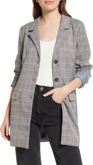 BB Dakota by Steve Madden Get Plaid Blazer | Nordstrom | Nordstrom