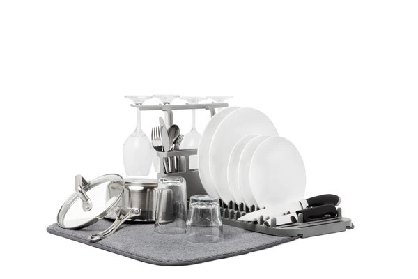 Udry Dish Rack With Dry Mat | Umbra