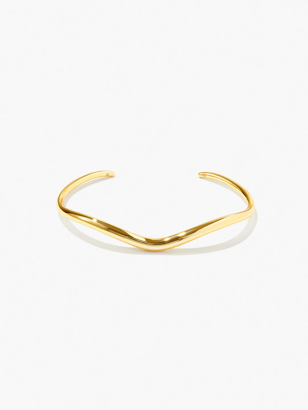Gold Cuff Bracelet - Emma | Ana Luisa