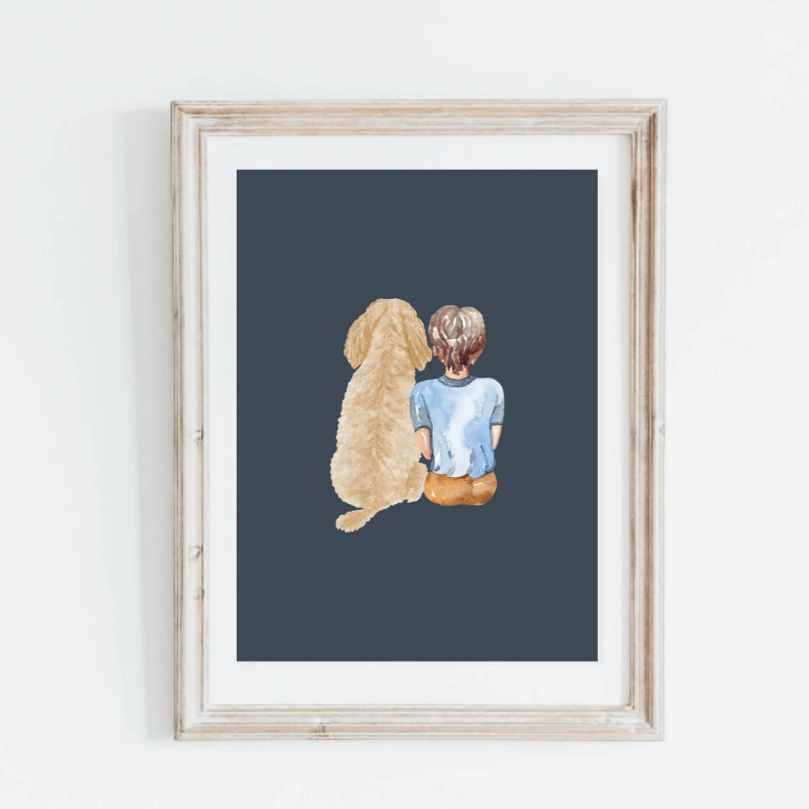 Goldendoodle Digital Download. Boy Nursery Decor Dog Print. | Etsy | Etsy (US)