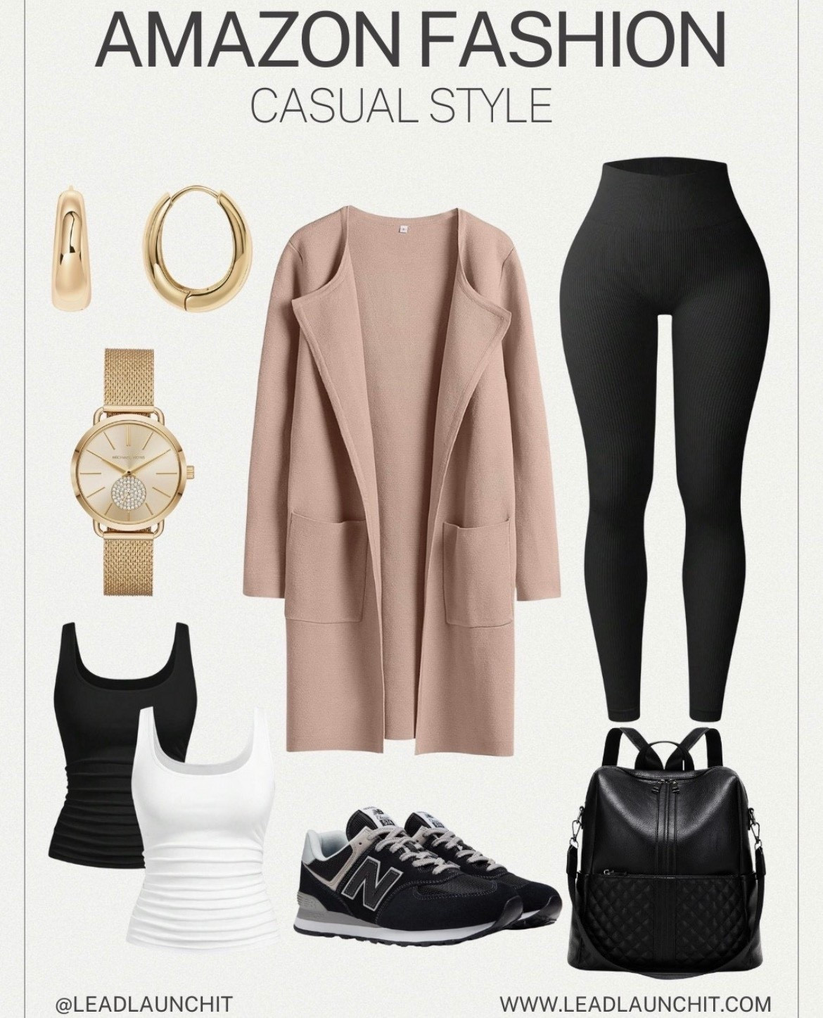 Casual, polished, and on repeat all season 🤎
This Amazon outfit is the perfect mix of comfy and put-together—easy layers, flattering basics, and accessories that elevate the whole look.
Everything is linked in my LTK & Amazon storefront so you can shop it all in one place.

#AmazonFashionFinds #LTKStyle #CasualChic #NeutralOutfit #EverydayStyle