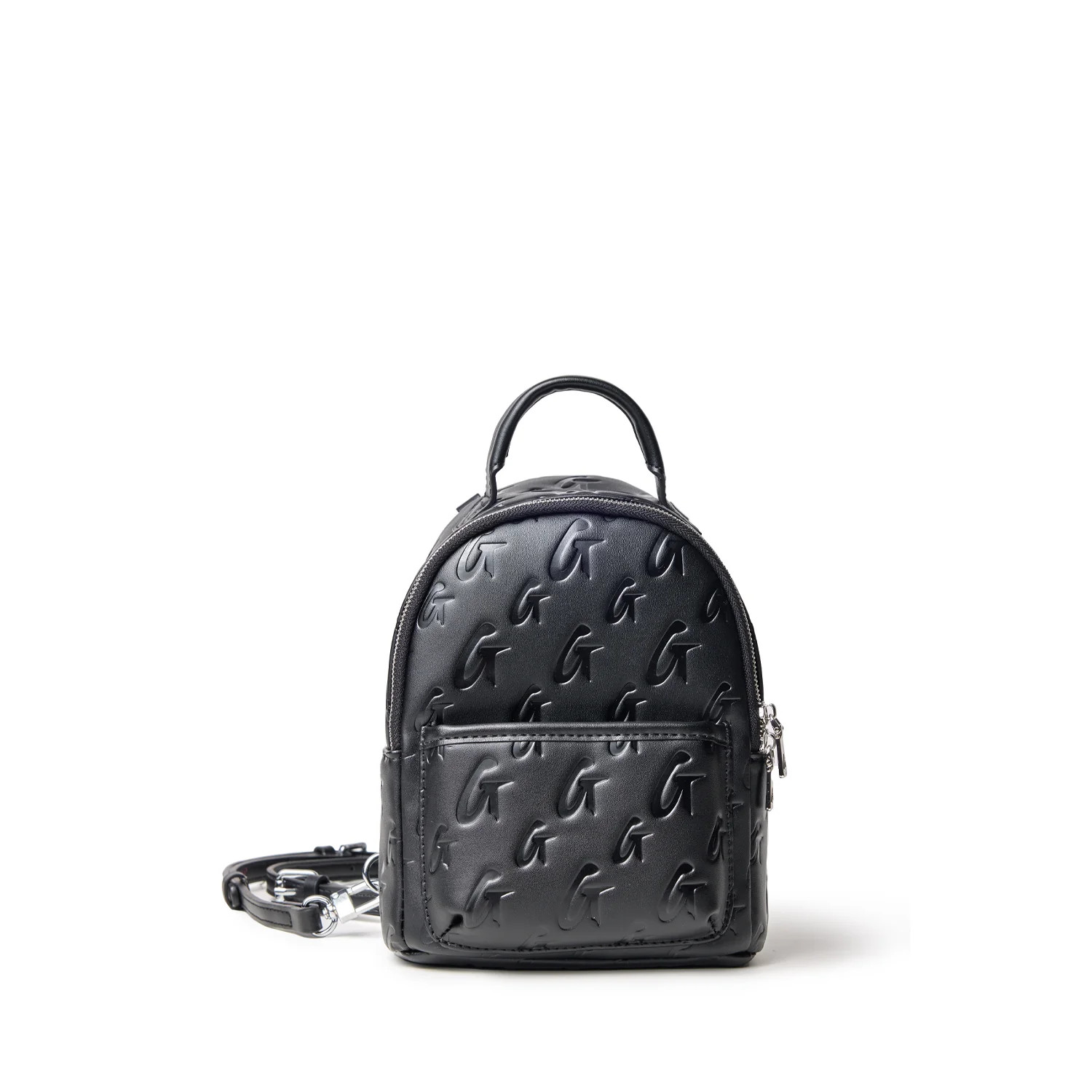 MINI MONOGRAM BACKPACK - BLACK | Glam-Aholic Lifestyle