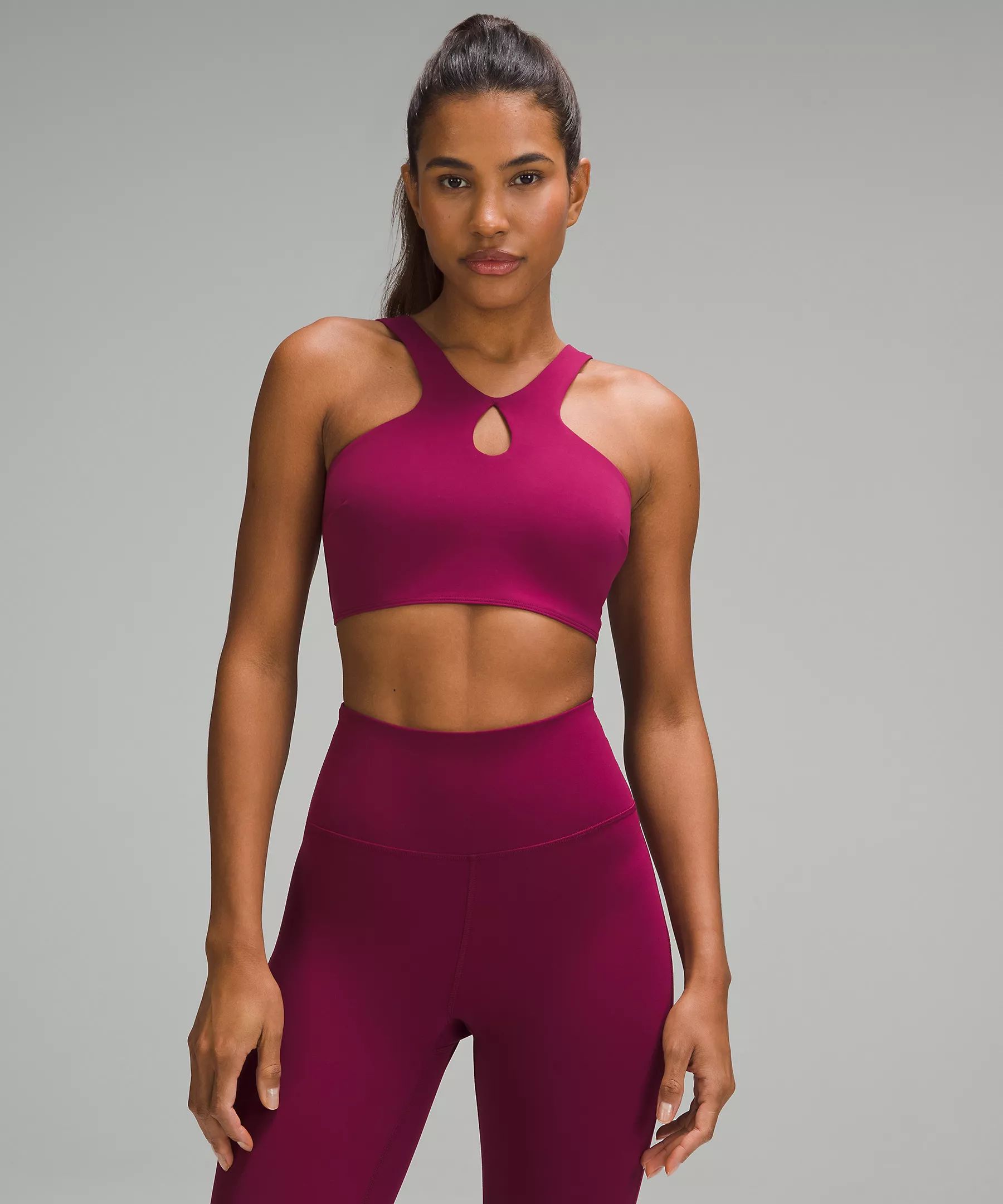 SmoothCover Front Cut-Out Yoga Bra *Light Support, A/B Cup | Women's Bras | lululemon | Lululemon (US)
