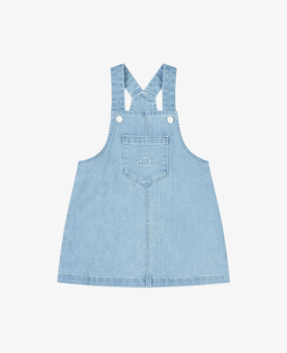 Denim Dress Overalls | Petite Revery