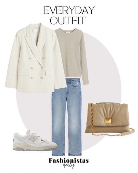 Neutral daily outfit inspiration 🤍

#LTKstyletip #LTKBacktoSchool #LTKworkwear