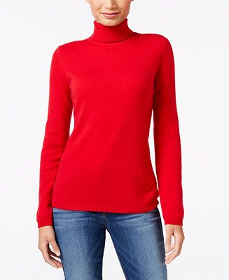 Charter Club Cashmere Turtleneck Sweater, Only at Macy's, 14 Colors Available | Macys (US)