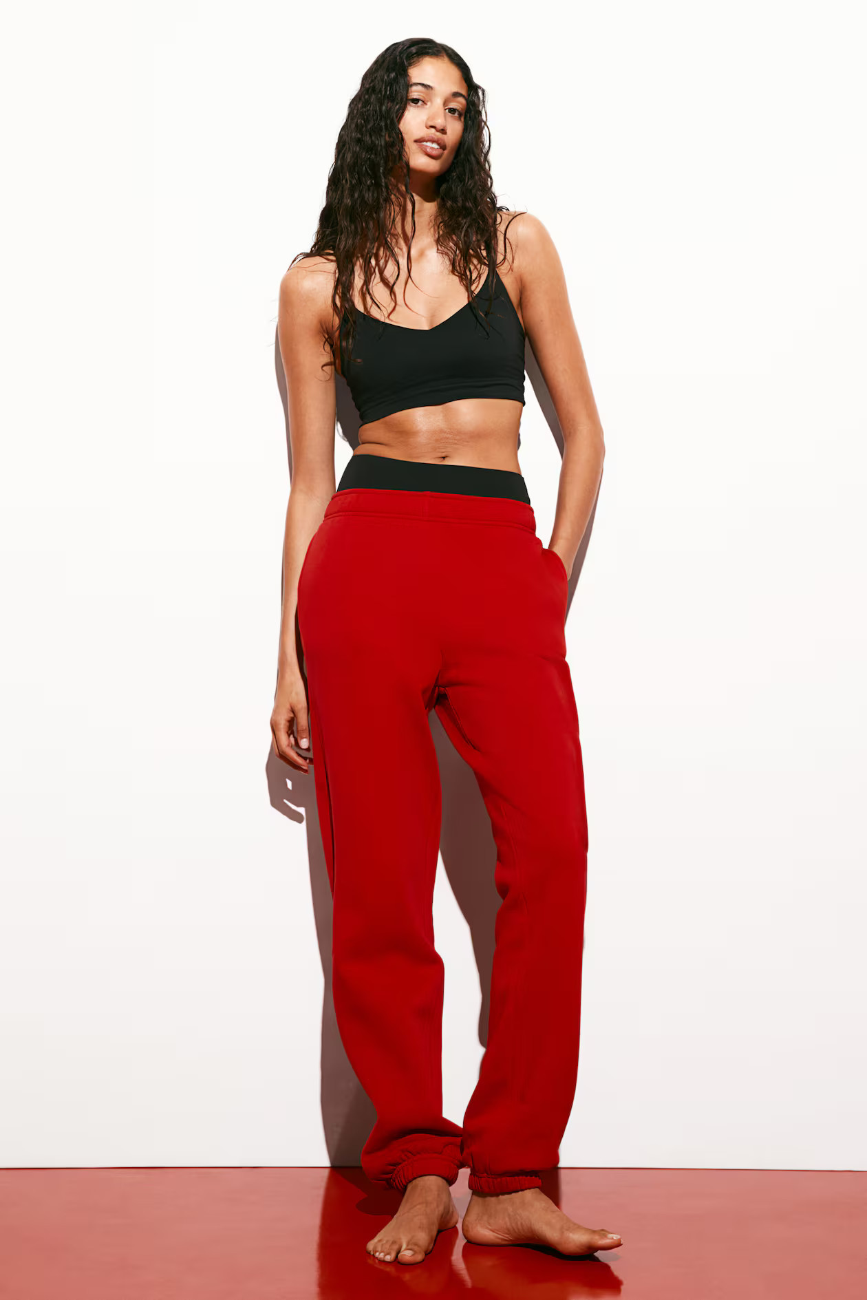 Sportjoggers van DryMove™ - Rood - DAMES | H&M NL | H&M (DE, AT, CH, NL, FI)