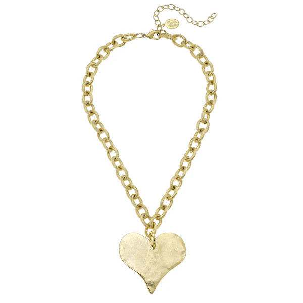 Large Heart Necklace | Susan Shaw