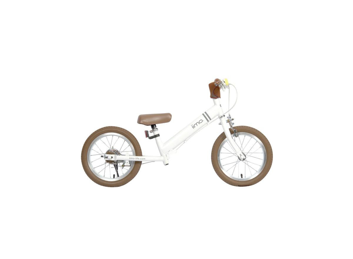 Iimo 2-in-1 Balance Bike 14" (Balance Bike to Pedal Bike) - White | Macy's