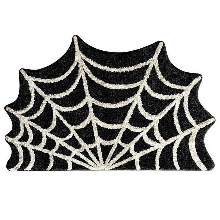Luckky Halloween Doormat, Spider Web Cute Fun Halloween Floor Mat, Non Slip Washable Welcome Door... | Walmart (US)