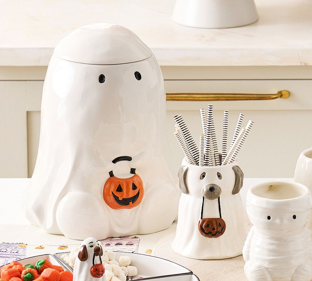 Gus the Ghost Stoneware Candy Bowl | Pottery Barn (US)